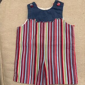 Striped Boys Romper Remember Nguyen 12 Months Play Beach Summer Pool Party